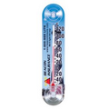 Full Color Slender Indoor/ Outdoor Thermometer w/ Suction Cups